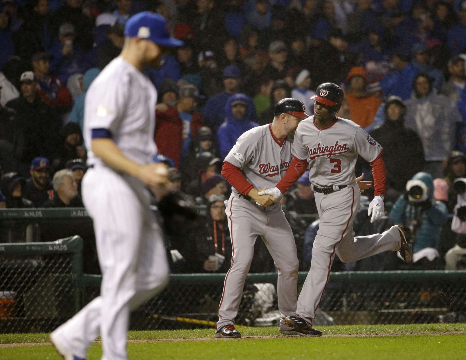 APTOPIX NLDS Nationals Cubs Baseball